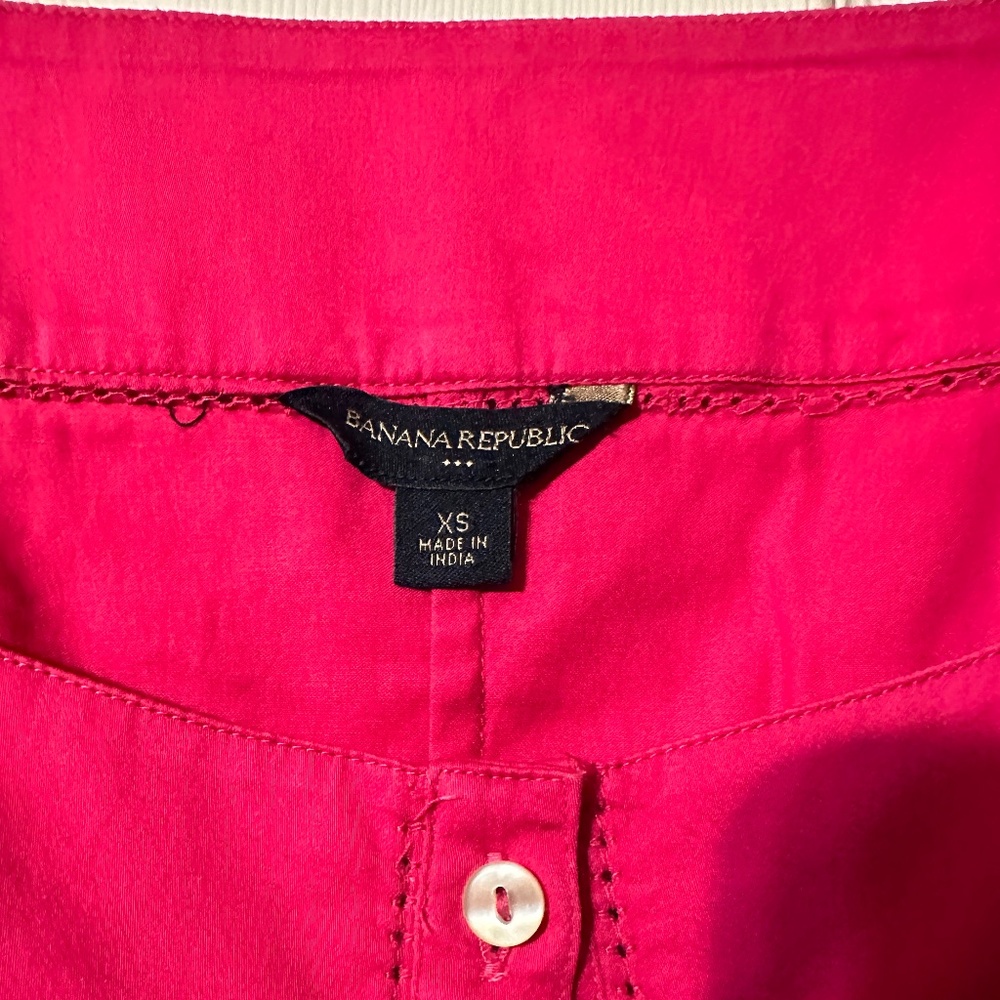 Banana Republic corset style top